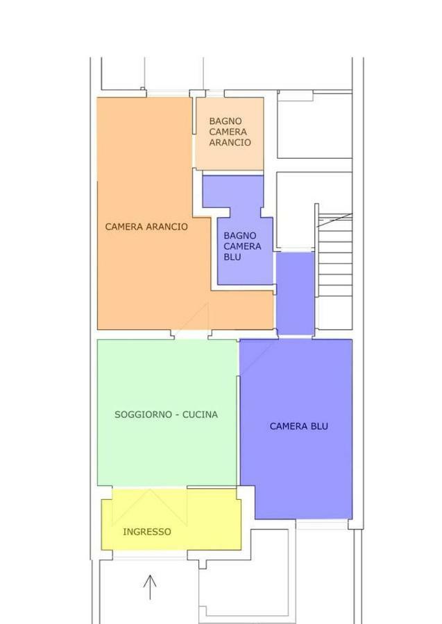 Oristano 5 Pers Appartamento Exterior photo